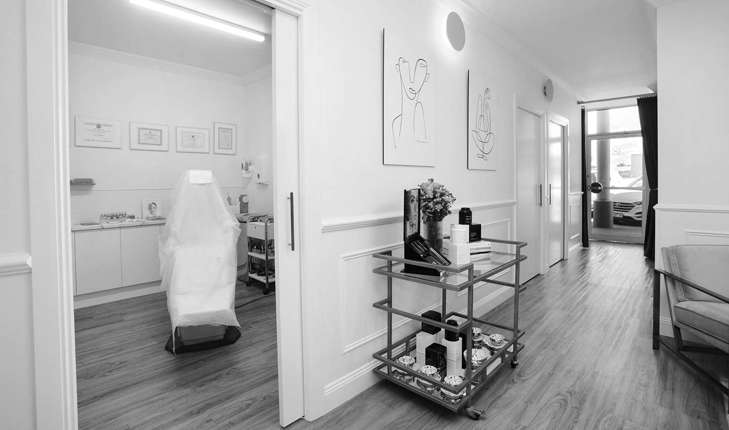 The cosmetic tattooing melbourne location, for Claire Martinez treatments.