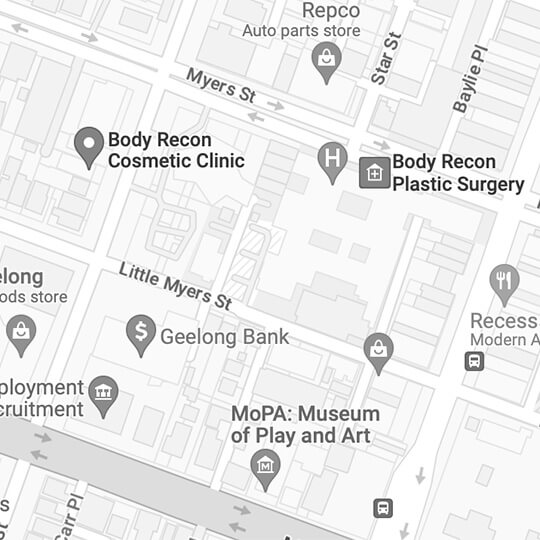 Cosmetic and Medical Tattoo location in Geelong.